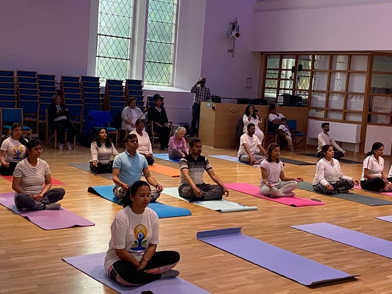International Day of Yoga celebration at Dundee