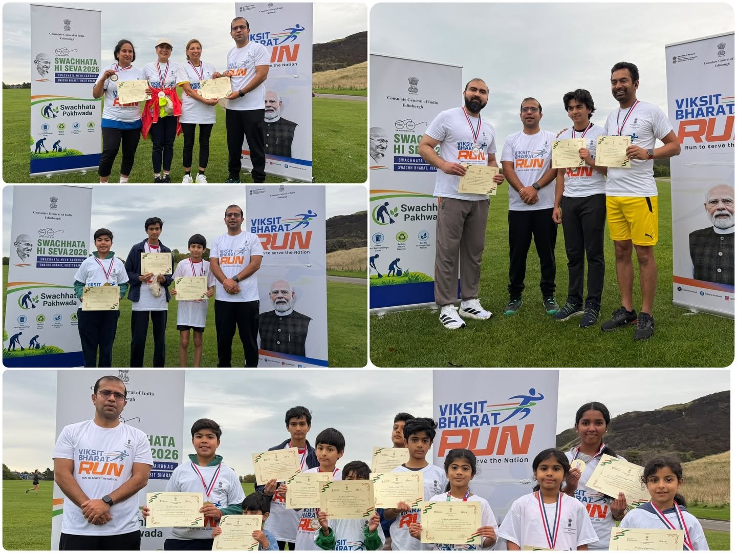 Viksit Bharat Run - Edinburgh
