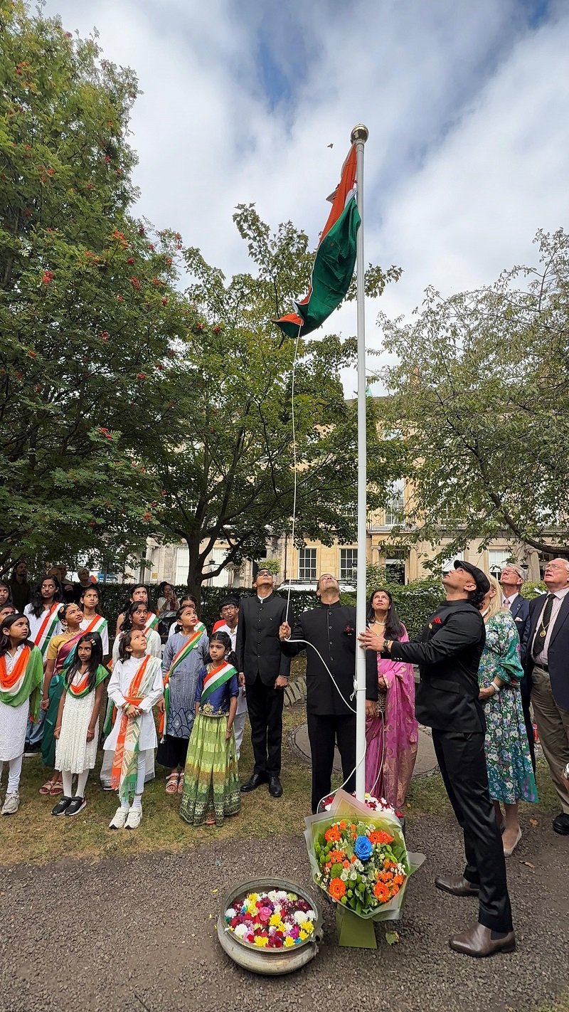 79th Independence Day celebration at CGI, Edinburgh