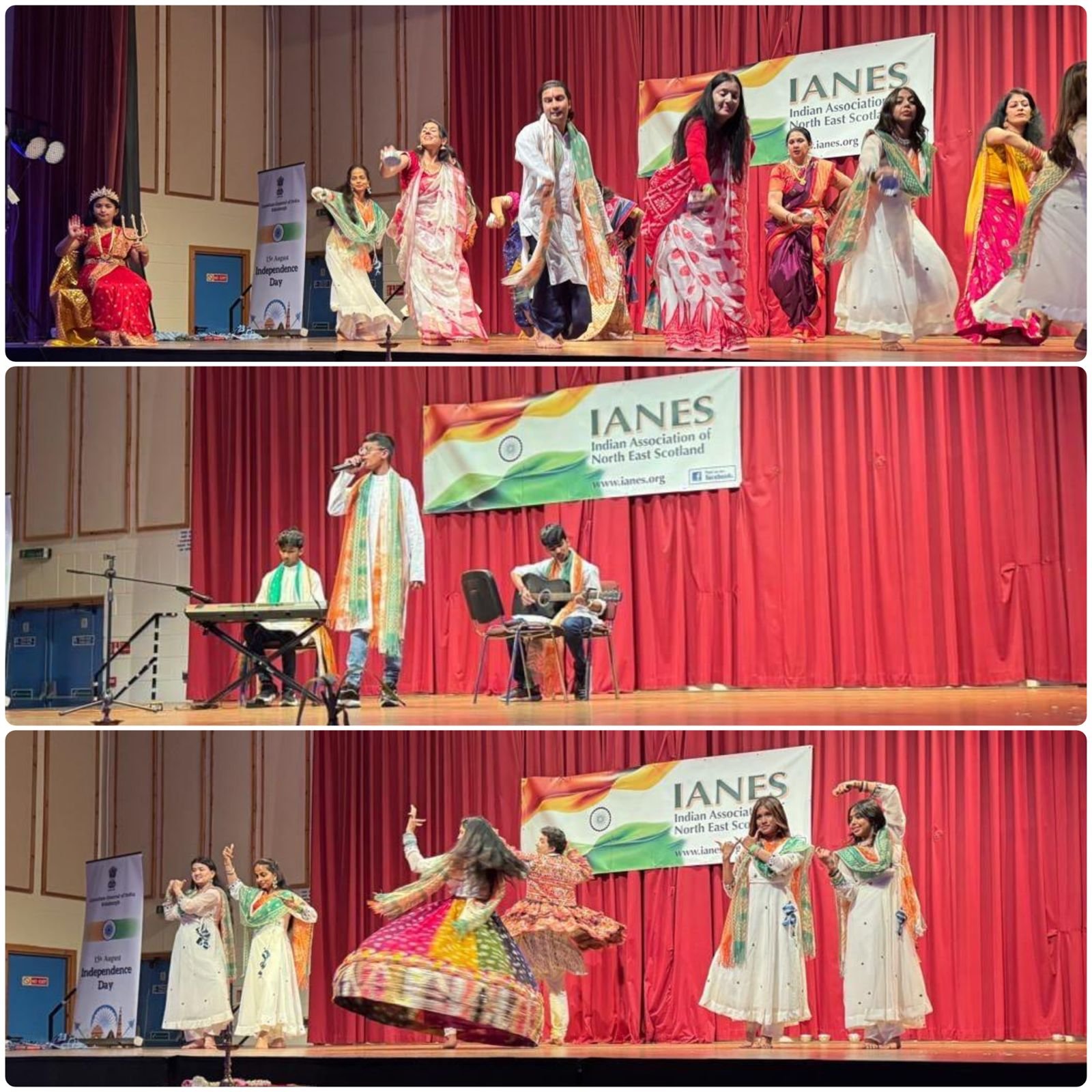 Consul joined the 79th Independence Day of India celebrations with Indian Association of North East Scotland, Aberdeen