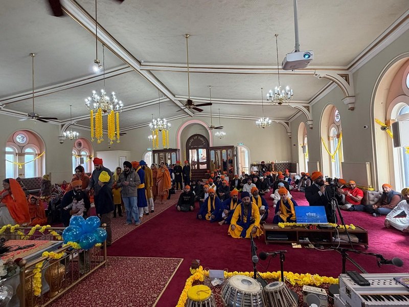 CG joined the Baisakhi celebrations and the vibrant Nagar Kirtan procession at the Edinburgh Gurdwara