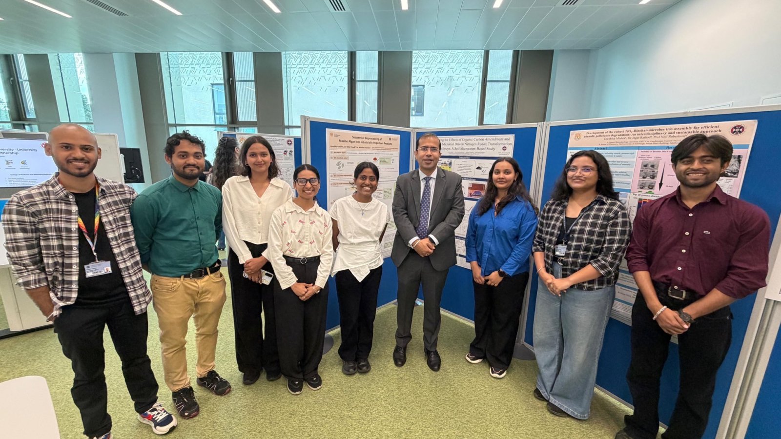 Consul General Interacts with (G.B.U.) Gujarat Biotechnology University Students at the University of Edinburgh