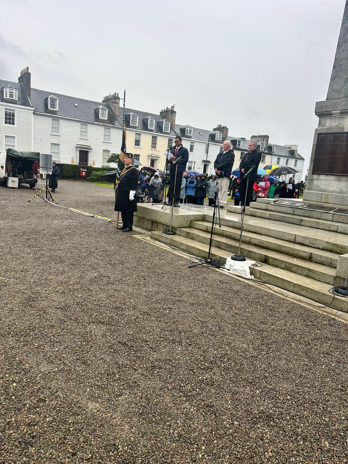 Consul attended the Somme Commemoration Service in Ayr, marking the 110th anniversary of the beginning of the Battle of the Somme during the First World War.