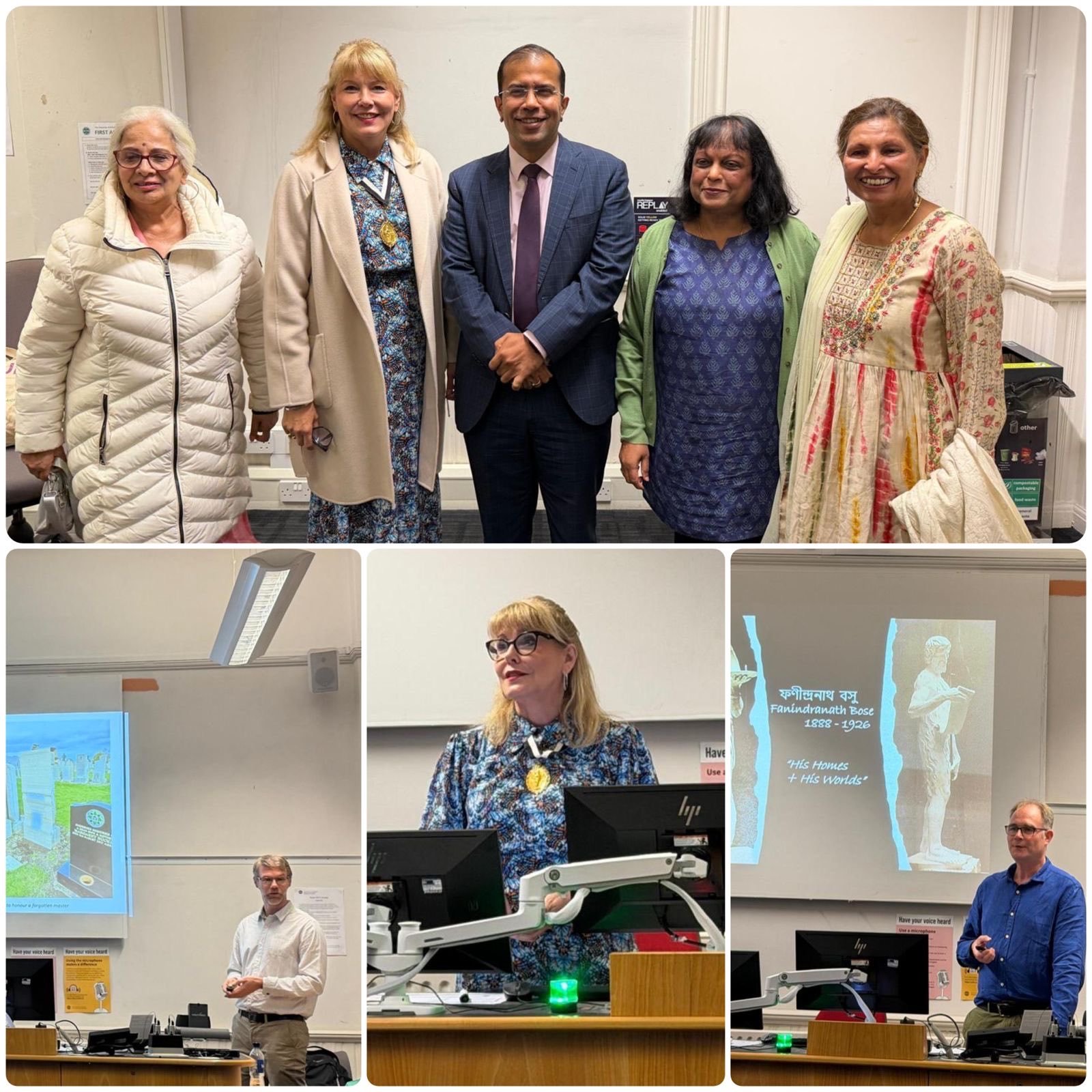 Consul General attended the Fanindra Nath Bose Memorial Project event at the University of Edinburgh.