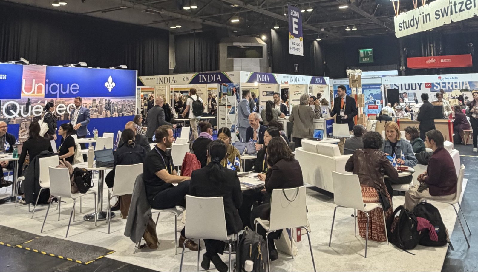 Consul General inaugurated the Education India Pavilion at the European Association for International Education (EAIE) Conference and Exhibition in Glasgow.