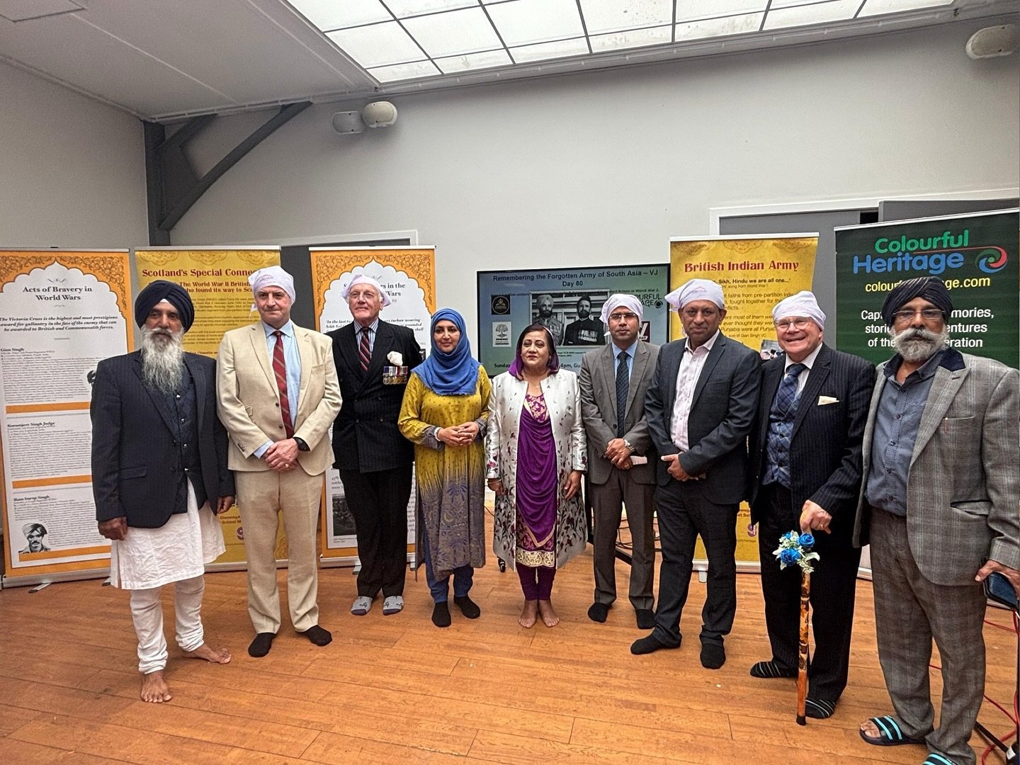 Consul General was honoured to join the commemoration of the 80th Anniversary of Victory Day at Guru Nanak Gurdwara Edinburgh