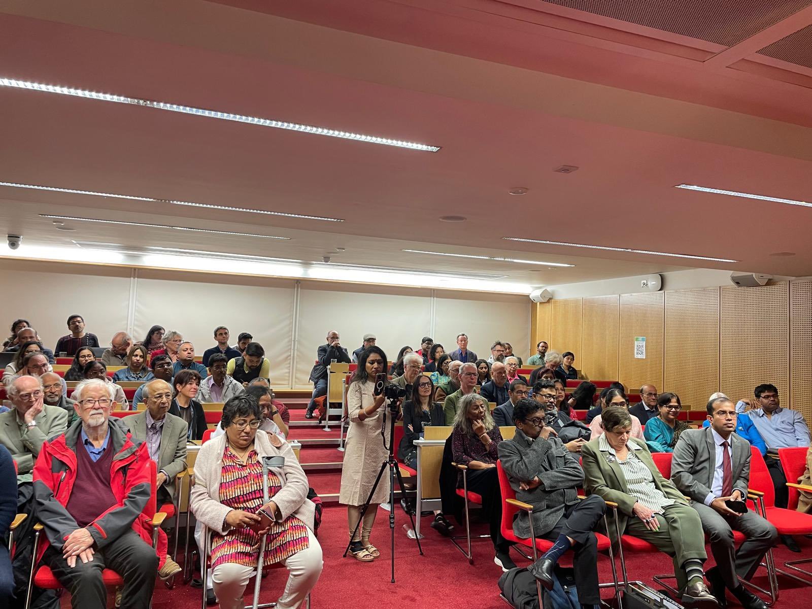 Consul General was delighted to attend the screening of the documentary film “Satyajit Ray: Life and Work” at the University of Edinburgh.