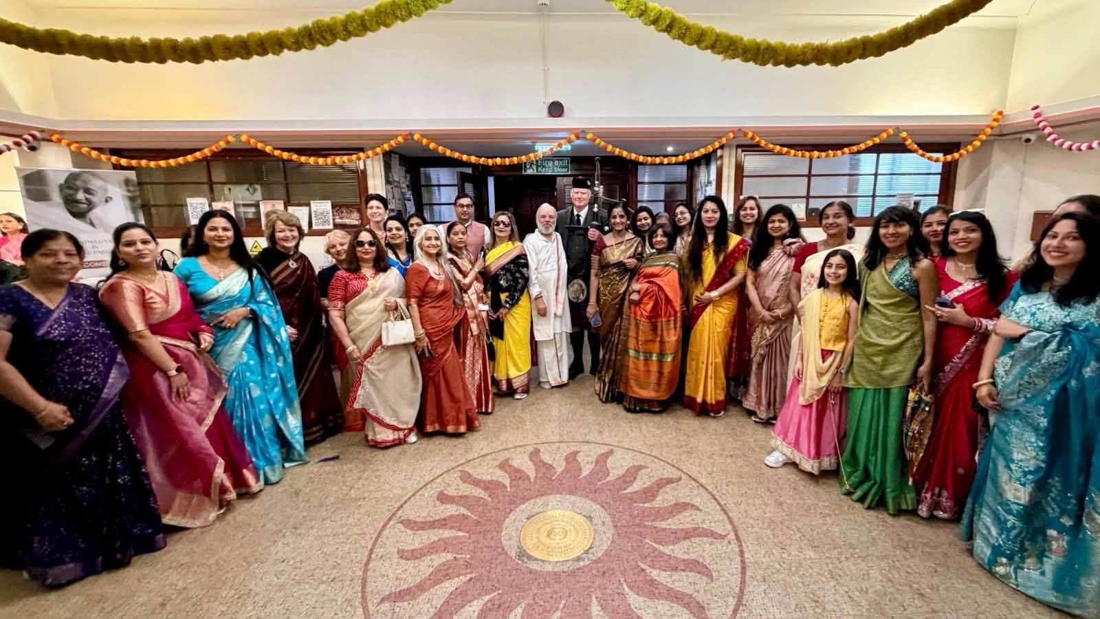 Saree Celebration 2026 at Hindu Mandir Glasgow,