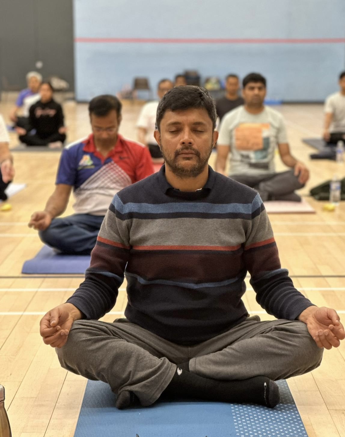 Consulate General of India, Edinburgh, organised a Yoga session in Livingston