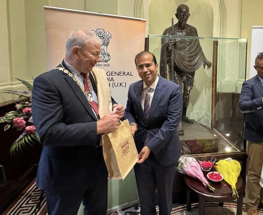 Gandhi Jayanti celebration at Town Hall, Ayr