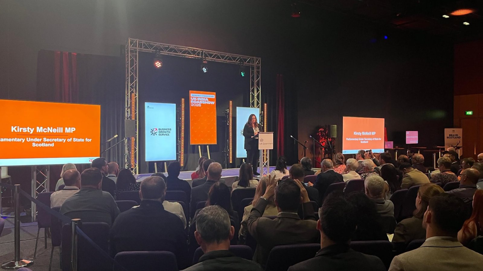 Consulate General of India, Edinburgh, attended the UK–India Roadshow 2026