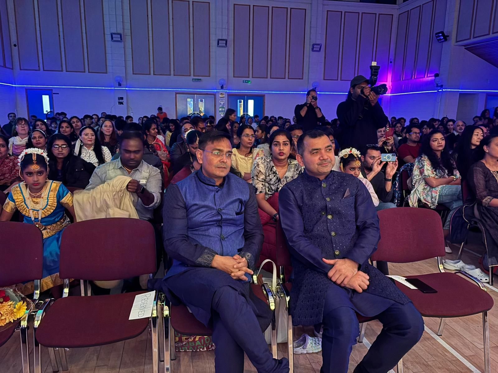 VC attended the Diwali celebration organised by Indian Association of North East Scotland in Aberdeen.