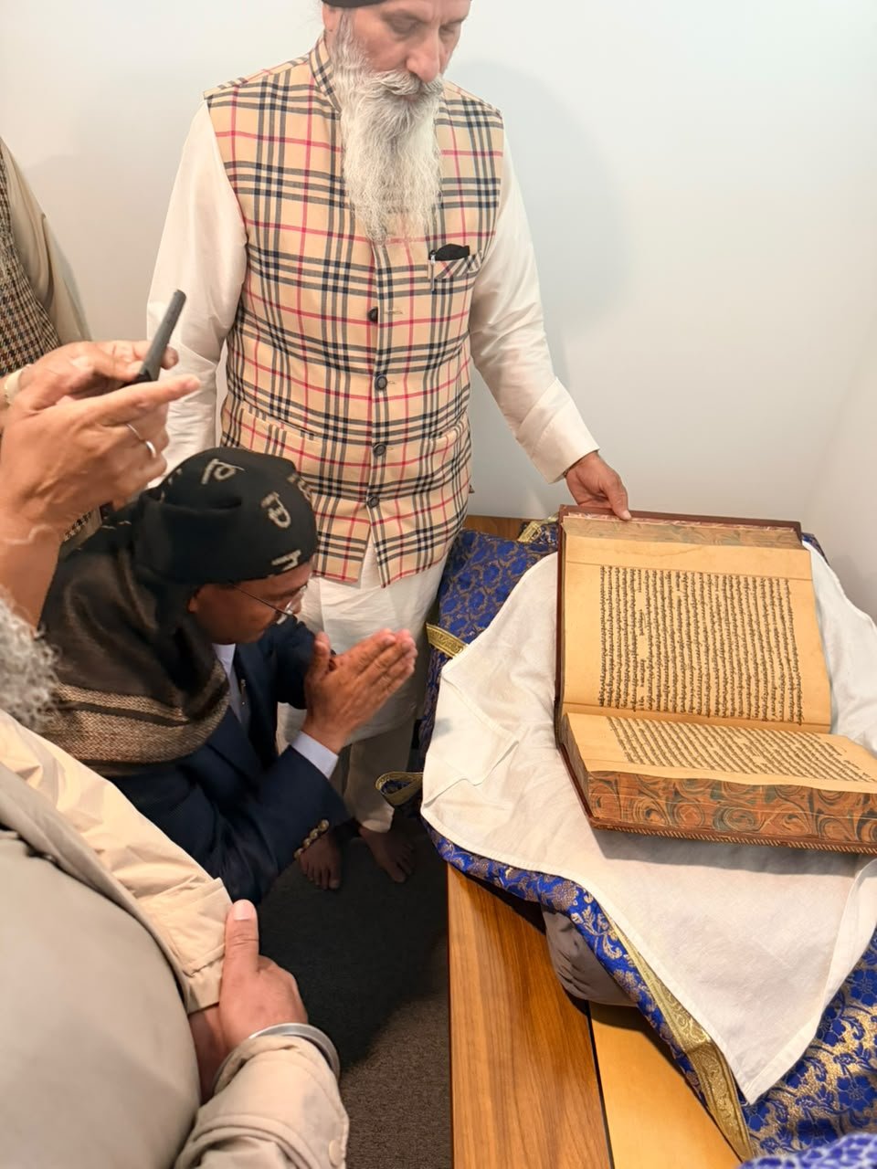 Consulate Participates in Coordination Meeting for Darshan of the 300-Year-Old Sri Guru Granth Sahib Ji Manuscript