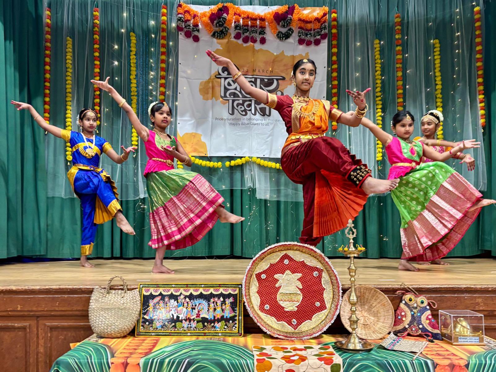 Bihar Divas celebration in Edinburgh.