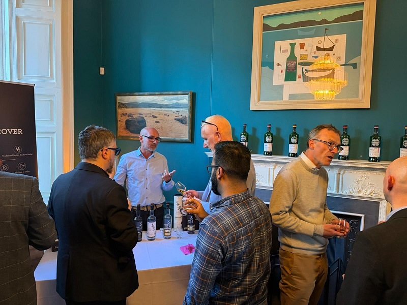 Indian Whisky tasting event in Edinburgh.