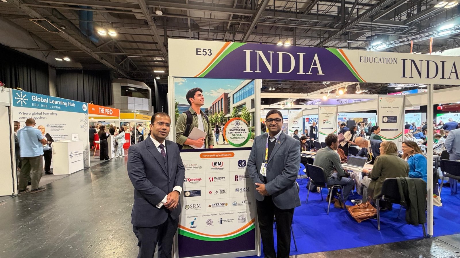 Consul General inaugurated the Education India Pavilion at the European Association for International Education (EAIE) Conference and Exhibition in Glasgow.