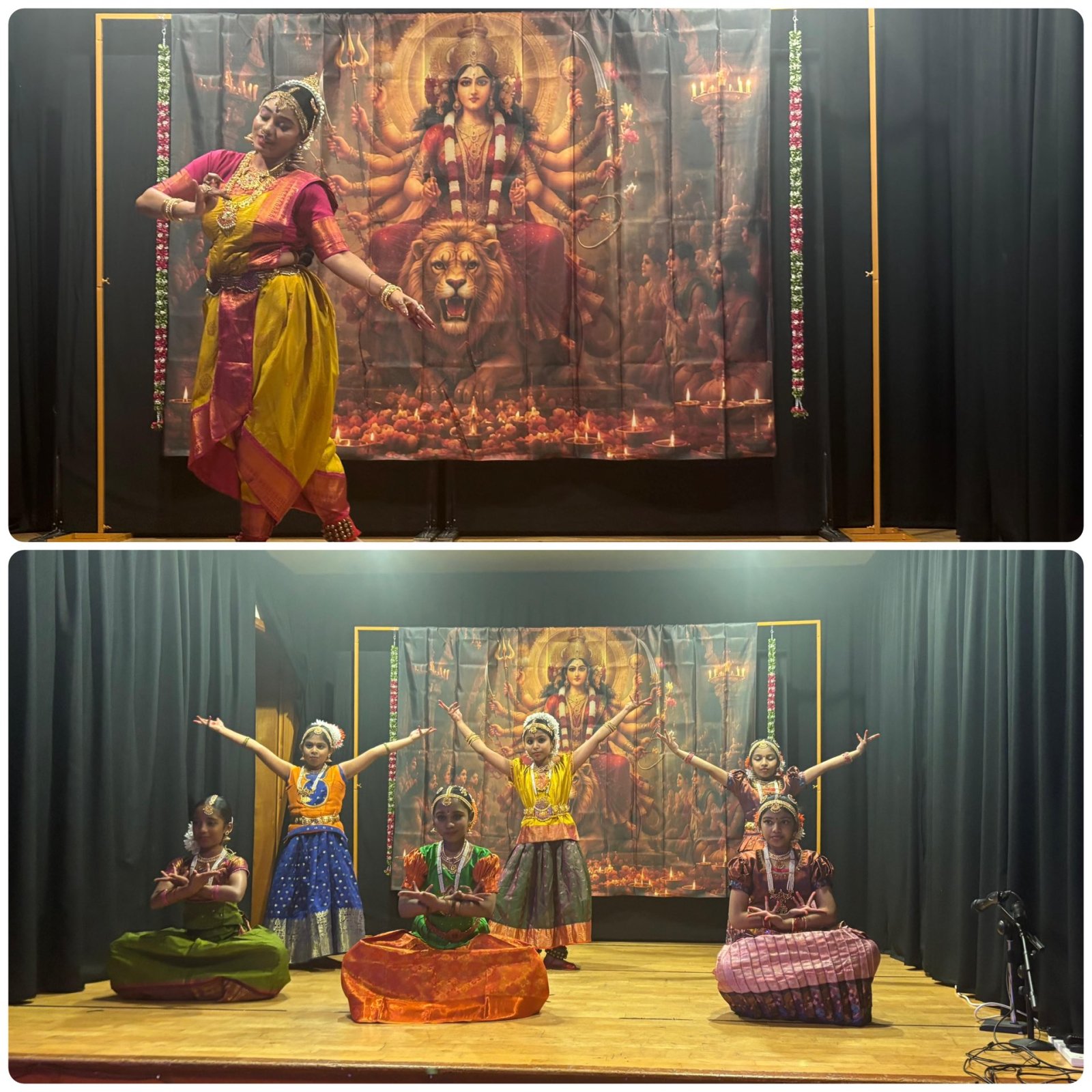 Consul attended the Navaratri Cultural Evening organised by the South Indian Cultural Centre of Scotland (The Hindu Temple of Scotland, Rutherglen).