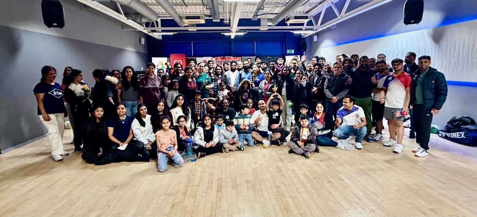 Consul General Joins LIVINDIANS Charity Badminton Tournament Season 8 in Livingston to Support British Heart Foundation Scotland.