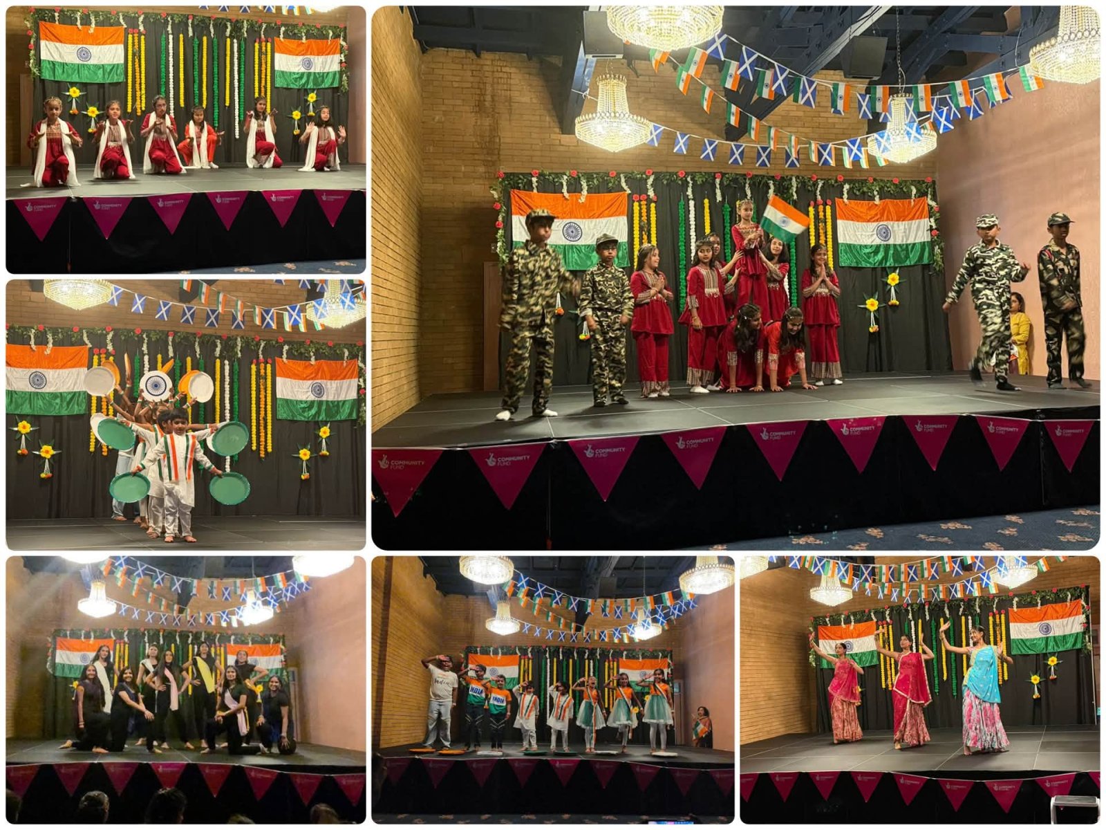 Independence Day & Shri Krishna Janmashtami Cultural Celebration organised by Mother Earth Hindu Temple.