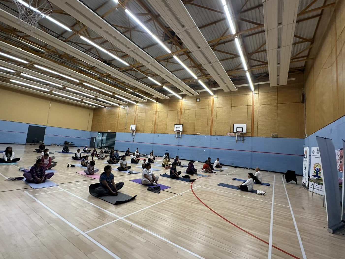 Consulate General of India, Edinburgh, organised a Yoga session in Livingston