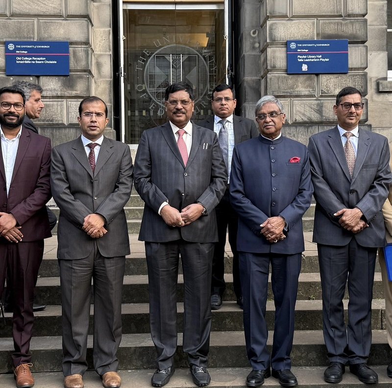 Hon’ble Justice B.R. Gavai, Chief Justice of India delivered a lecture, “Constitution as an Evolving Document” at the Edinburgh Law School