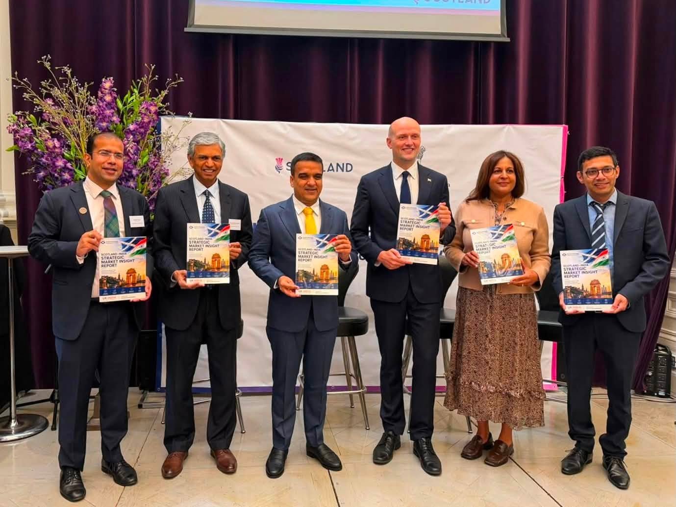 Consulate General of India, Edinburgh along with Scottish Government organised the Scotland–India Business Forum in Glasgow in partnership with UK India Business Council.