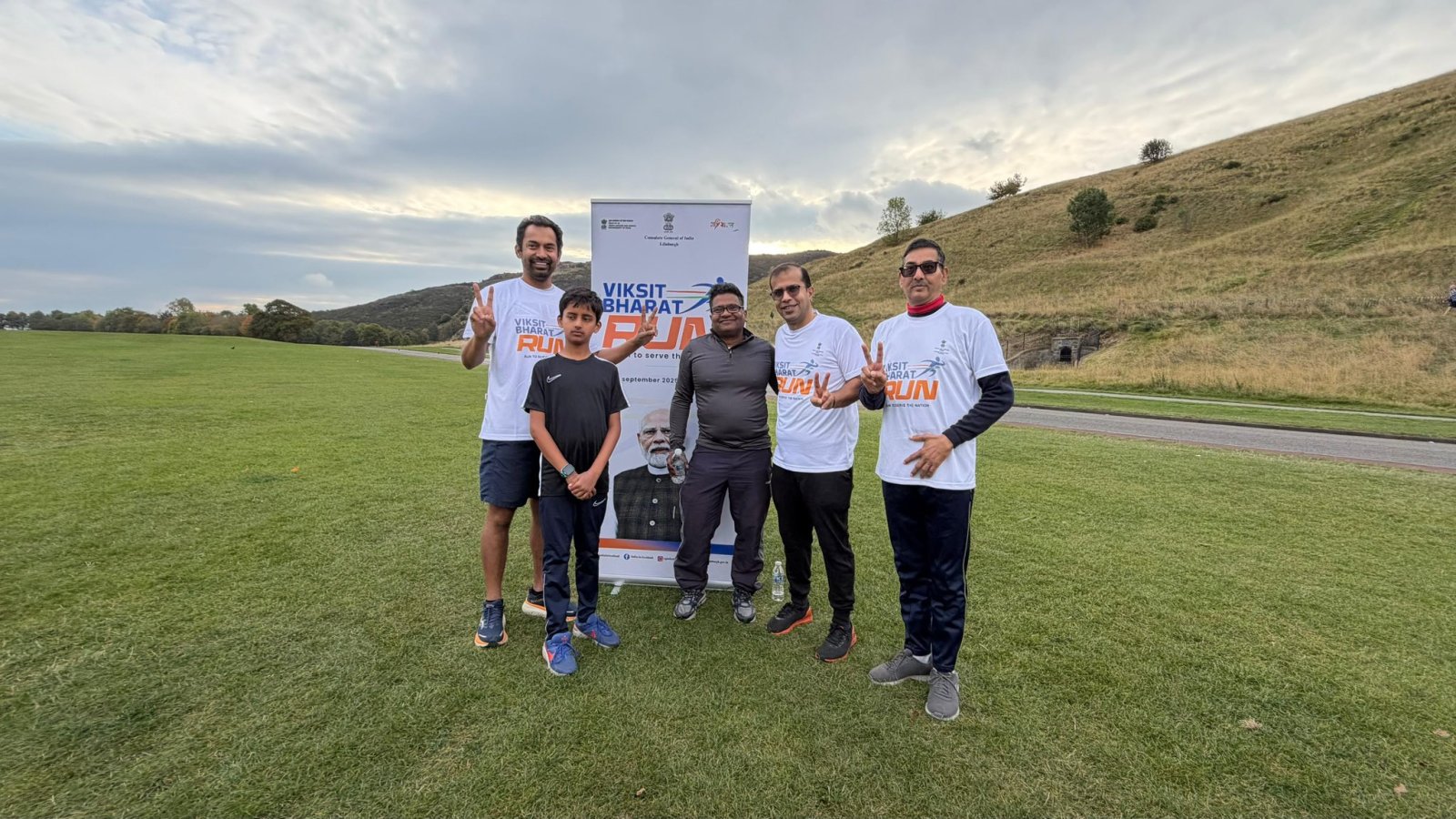 Viksit Bharat Run 2025 - Edinburgh