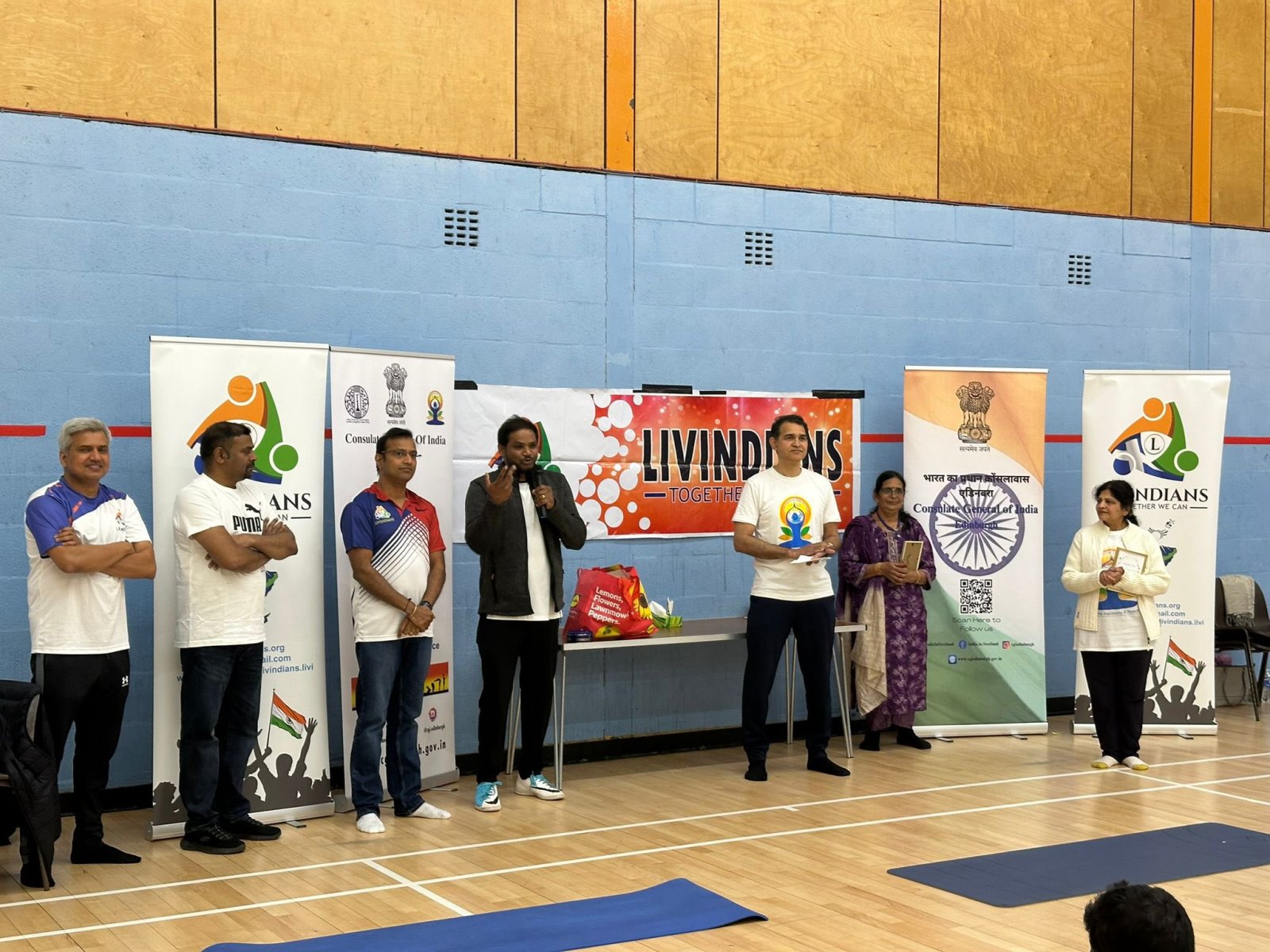Consulate General of India, Edinburgh, organised a Yoga session in Livingston