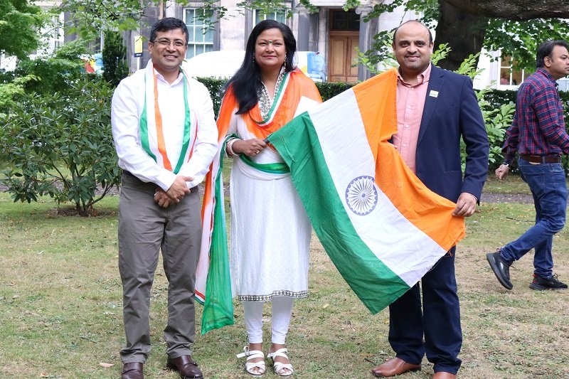 79th Independence Day celebration at CGI, Edinburgh