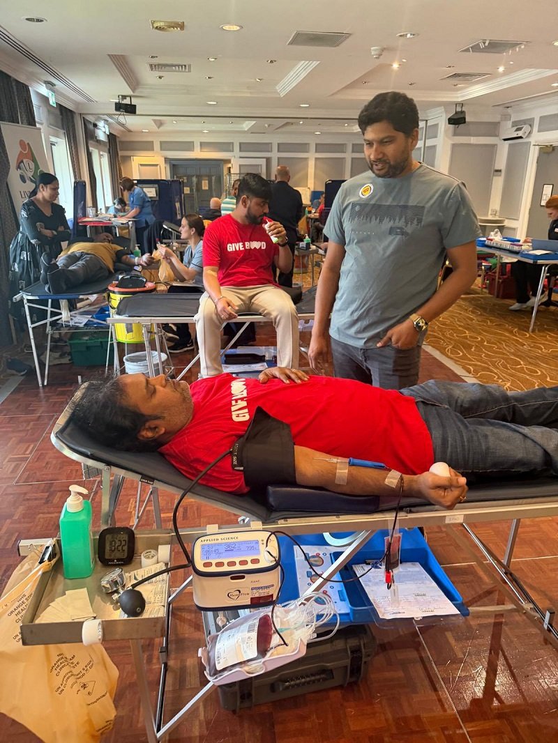 CG participated in the blood donation camp organised by LivIndians in Livingston, in collaboration with Scotblood.