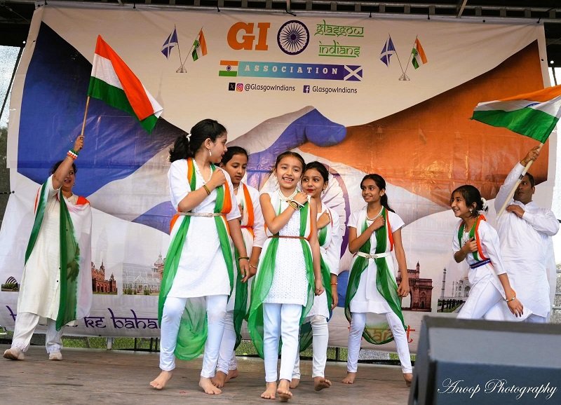 79th Independence Day celebration at Kent Ground, Glasgow.