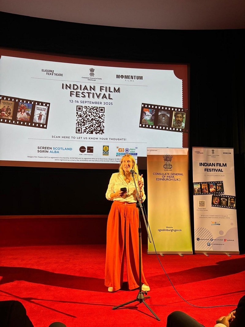 The Indian Film Festival in Glasgow was inaugurated today at the Glasgow Film Theatre.
