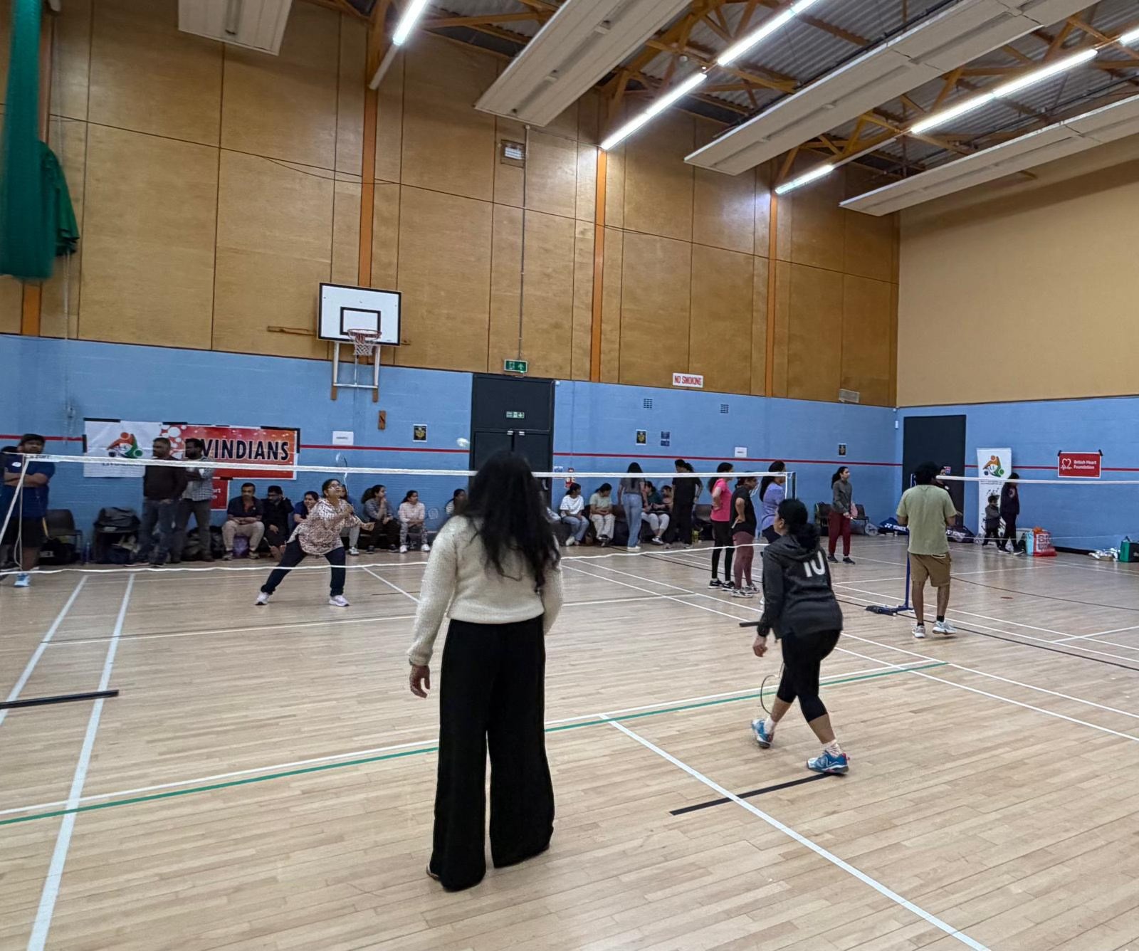 Consul General Joins LIVINDIANS Charity Badminton Tournament Season 8 in Livingston to Support British Heart Foundation Scotland.