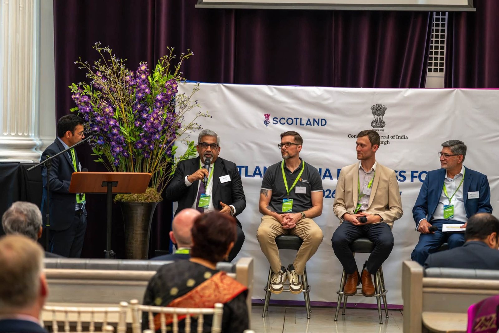 Consulate General of India, Edinburgh along with Scottish Government organised the Scotland–India Business Forum in Glasgow in partnership with UK India Business Council.