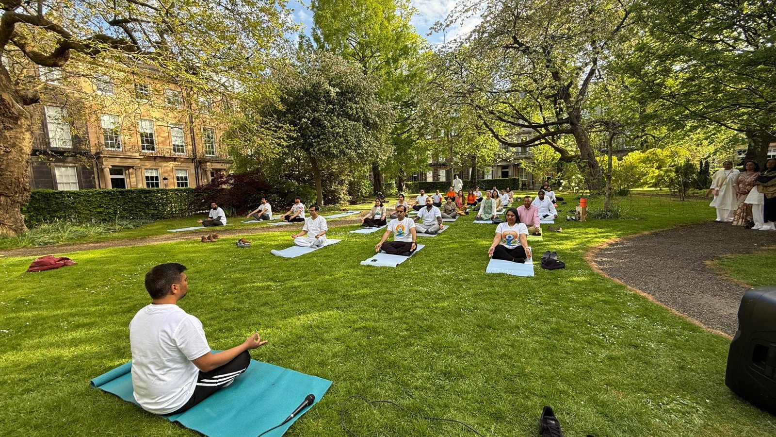 Consulate General of India, Edinburgh launched the 50-day countdown to the 11th International Day of Yoga 2025 by unveiling Yoga events across 7 cities in Scotland – Edinburgh, Glasgow, Inverness, Aberdeen, Dundee, Livingston & Winchburgh.
