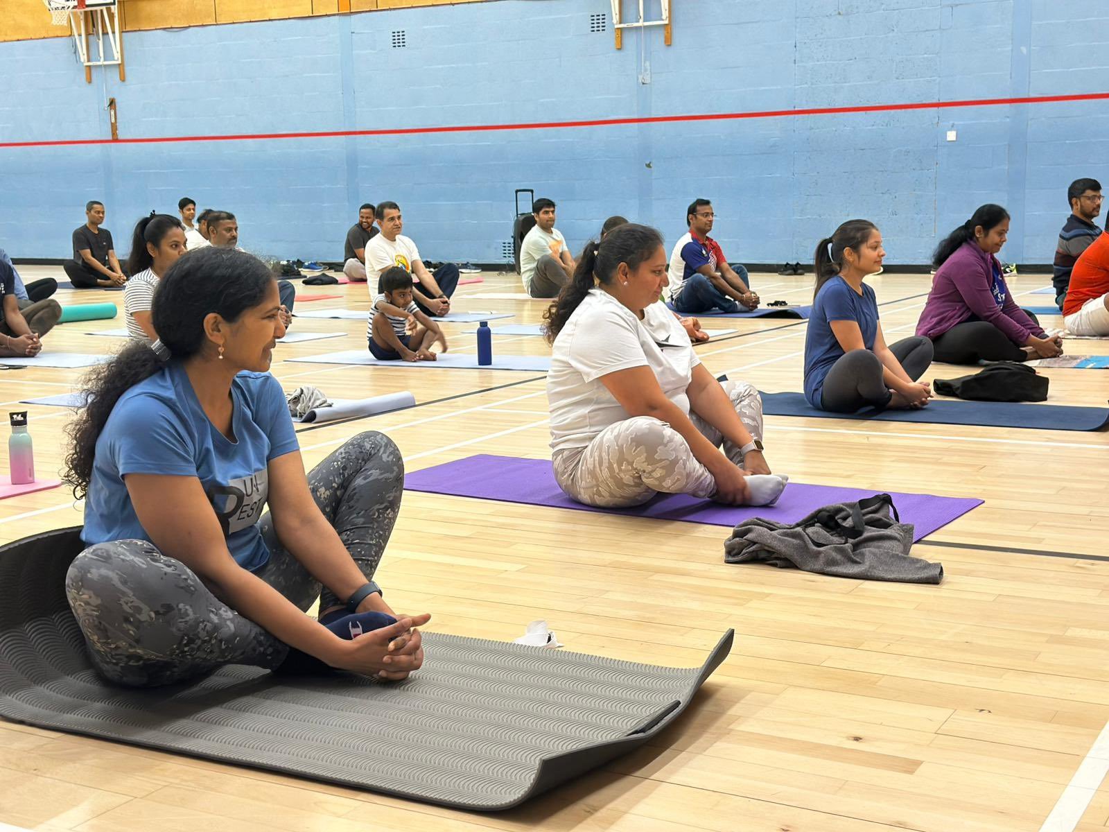 Consulate General of India, Edinburgh, organised a Yoga session in Livingston