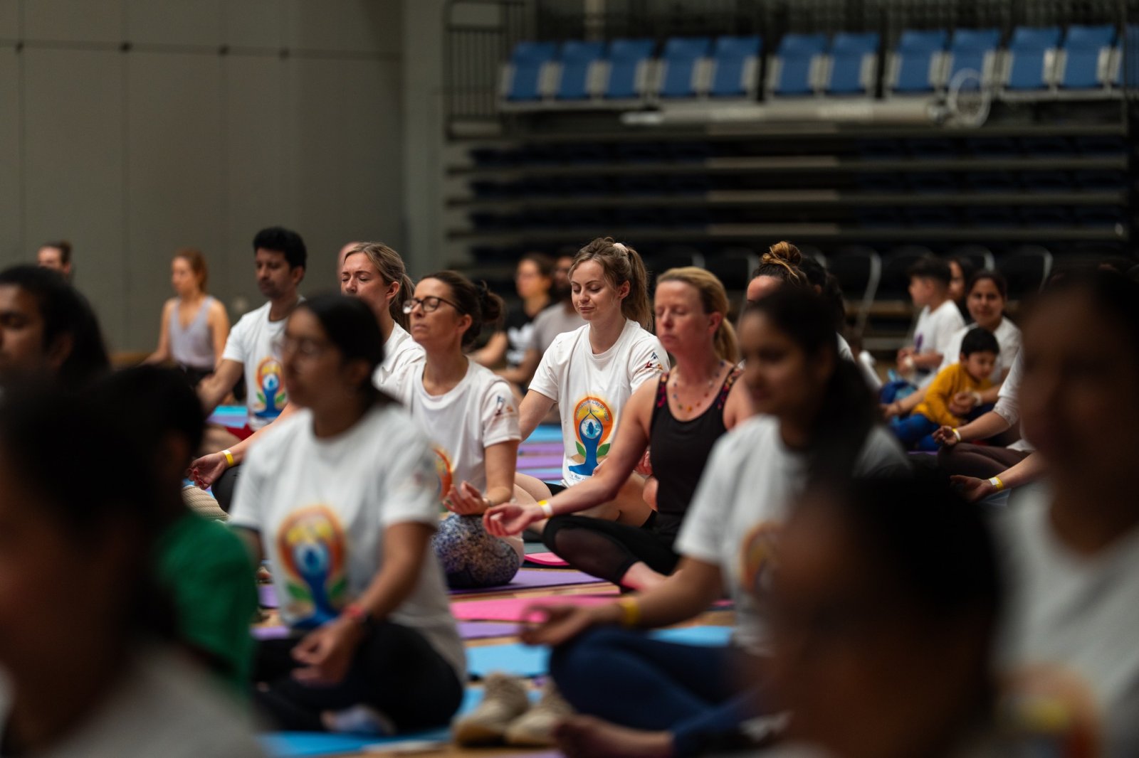 11th International Day of Yoga celebration at Glasgow, 21 June 2025.