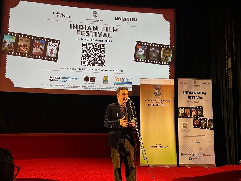 The Indian Film Festival in Glasgow was inaugurated today at the Glasgow Film Theatre.