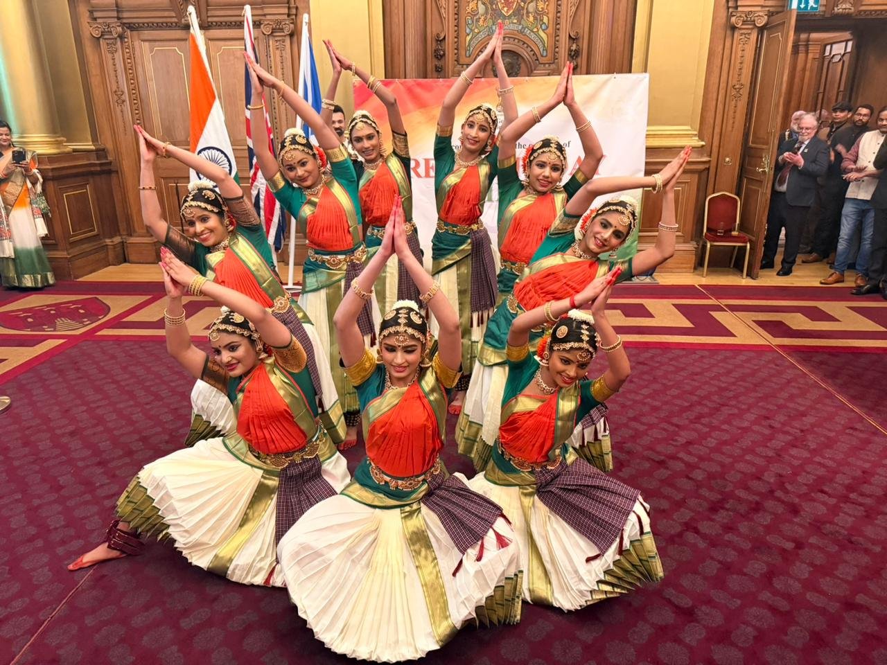The 77th Republic Day Reception was hosted by the Consulate General of India, Edinburgh at the City Chambers