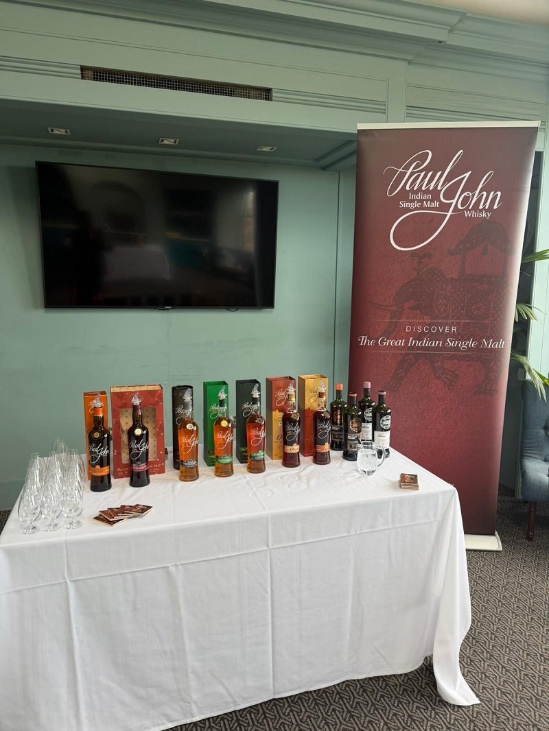 Indian Whisky tasting event in Edinburgh.