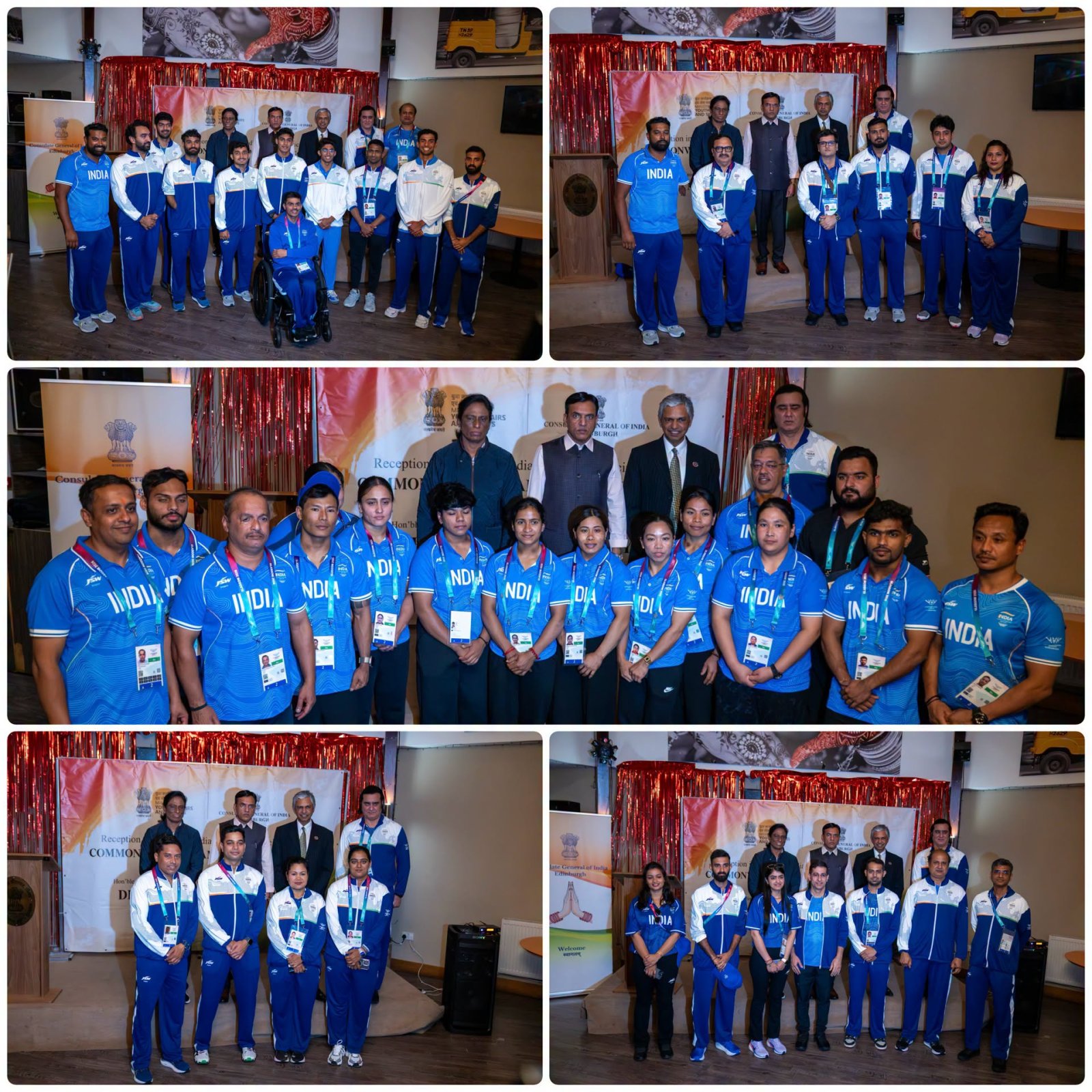 Consulate General of India, Edinburgh Hosts Reception for Team India Ahead of Commonwealth Games Glasgow 2026.