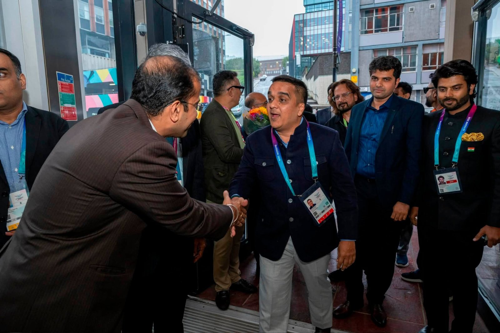 Hon’ble Deputy Chief Minister of Gujarat, Shri. Harsh Sanghavi, inaugurated the Amdavad Experience Centre – Glasgow 2026.