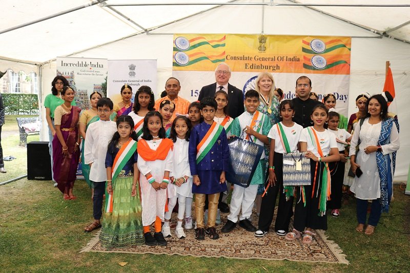 79th Independence Day celebration at CGI, Edinburgh