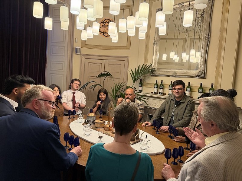 Indian Whisky tasting event in Edinburgh.