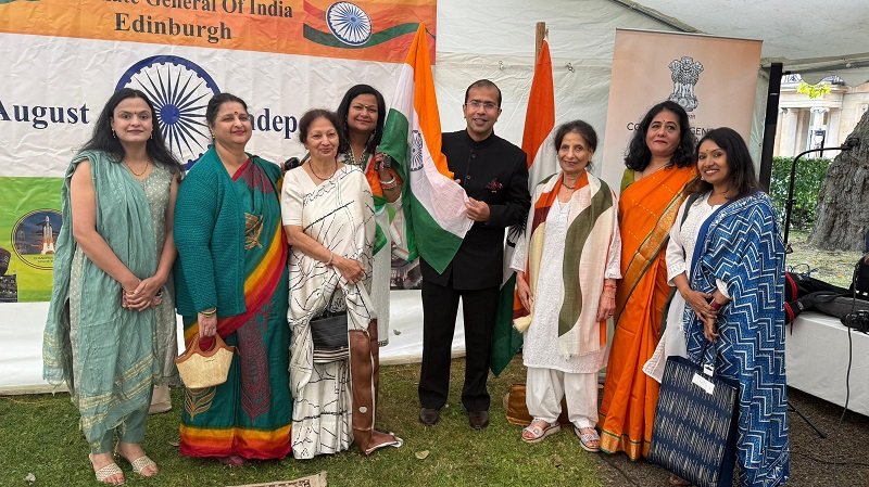 79th Independence Day celebration at CGI, Edinburgh