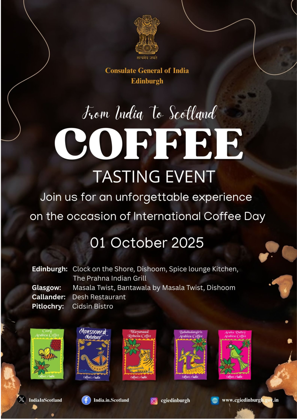 Indian Coffee Tasting