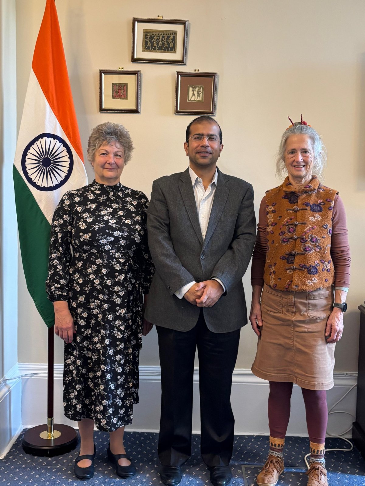 Consul General Meets Chairperson of Yoga Scotland to Strengthen Collaboration in Promoting Yoga and Wellness Across Scotland