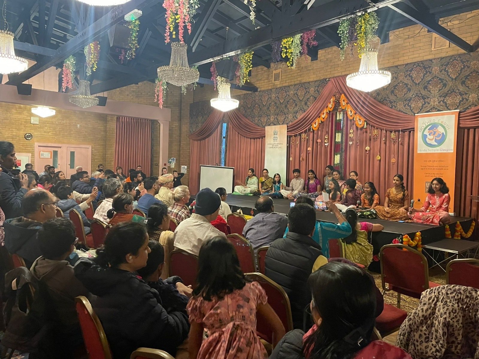 The Consulate General of India, Edinburgh, in collaboration with Mother Earth Hindu Temple and Iskcon Scotland, celebrated International Gita Mahotsav 2025