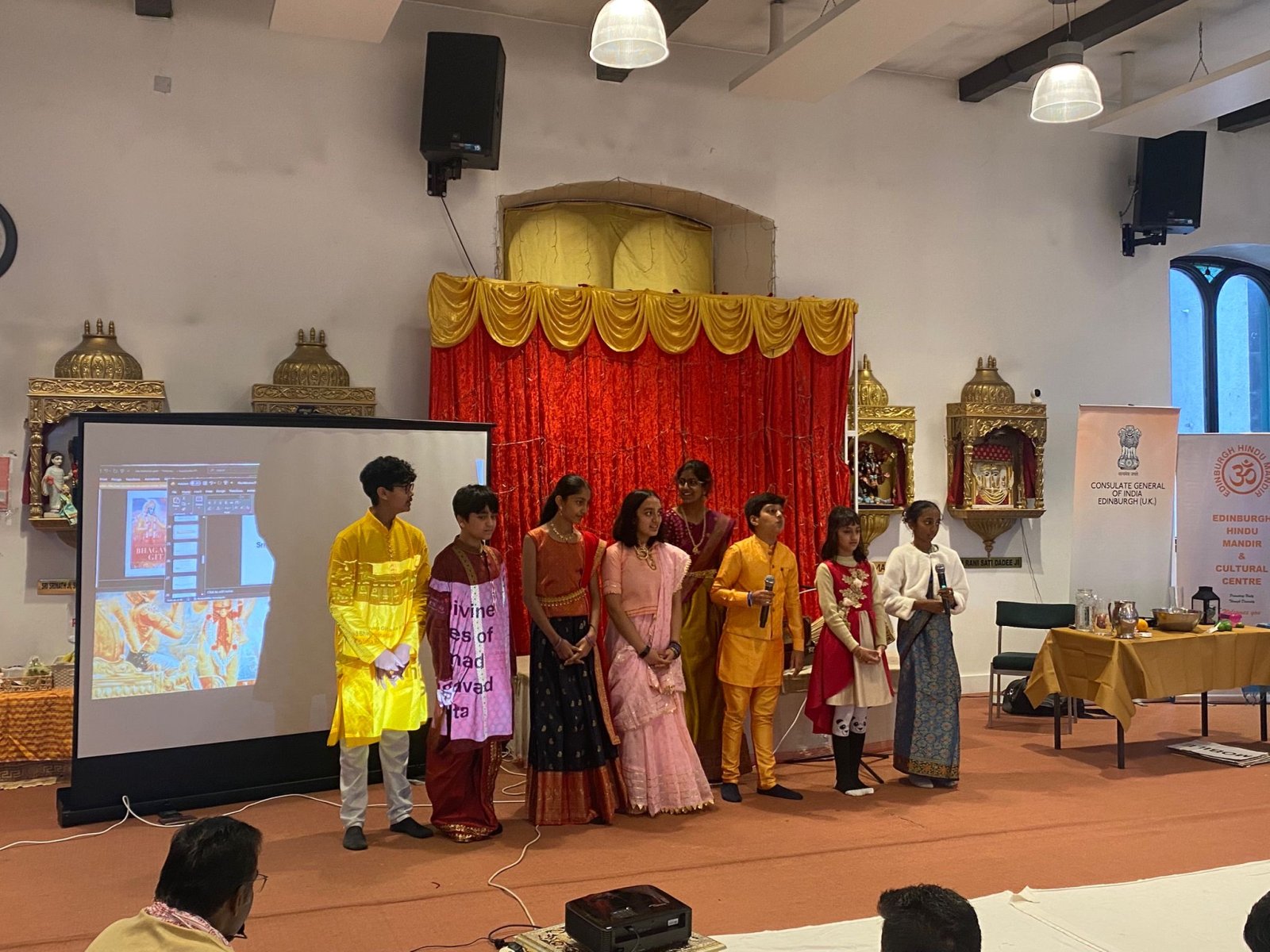 The Consulate General of India, Edinburgh, in collaboration with The Edinburgh Hindu Mandir & Iskcon Scotland, celebrated International Gita Mahotsav 2025