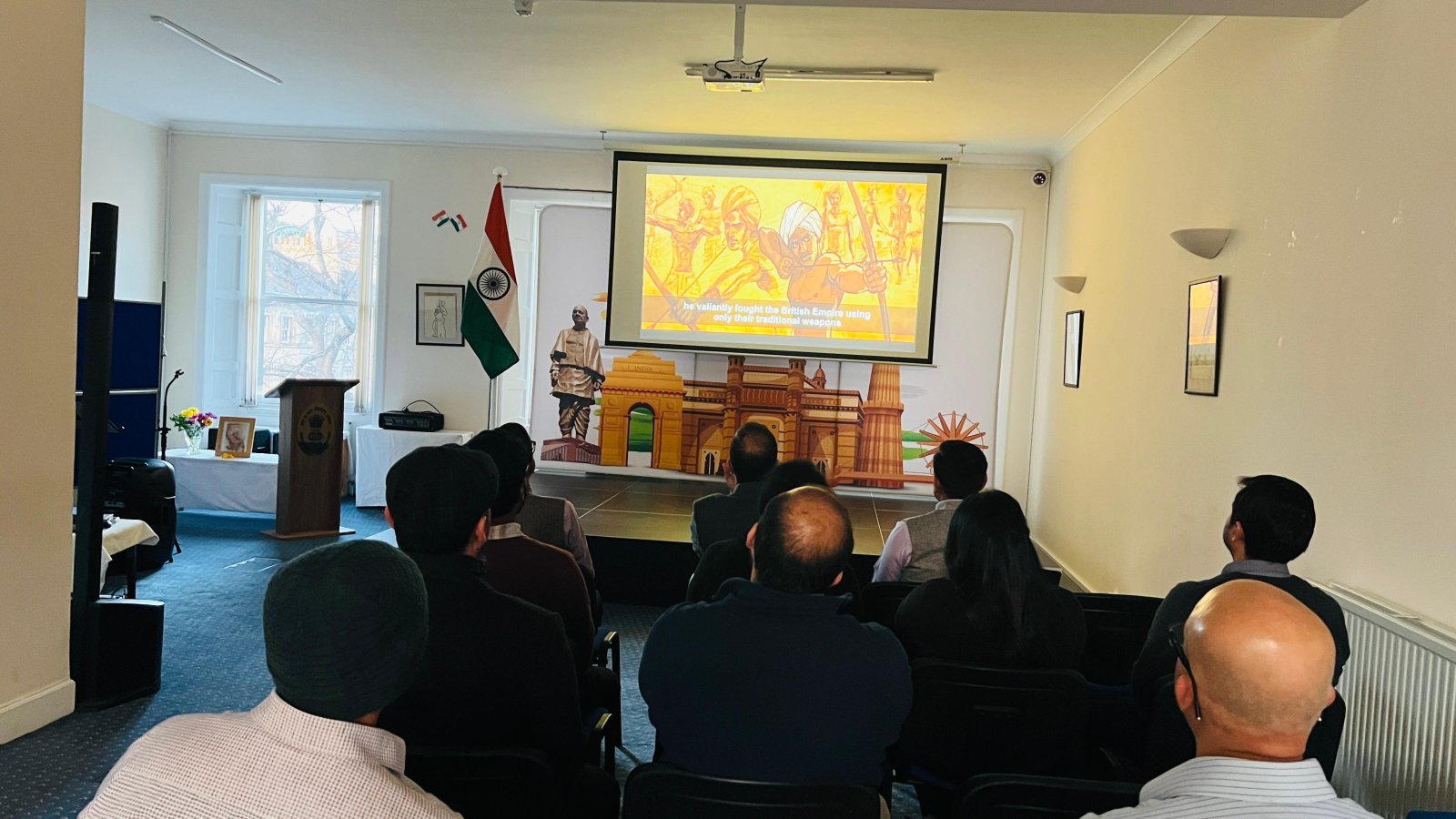 The Consulate General of India, Edinburgh, commemorated the 150th birth anniversary of Bhagwan Birsa Munda